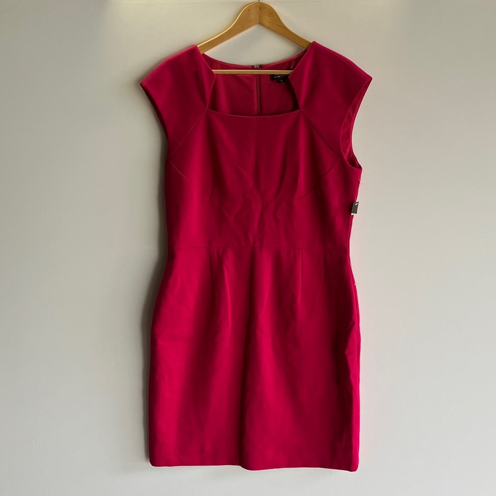 Tahari ASL Fuchsia Mini Dress 37’’ Length